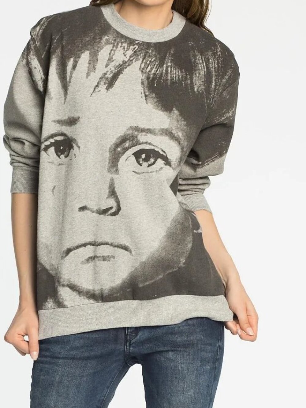 Cheap Monday Men's XS Women's S/M "Cry Baby" graphic sweatshirt